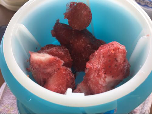 いちご100パーセント！世田谷いちご熟で開発中の凍り苺かき氷が美味しすぎる！！